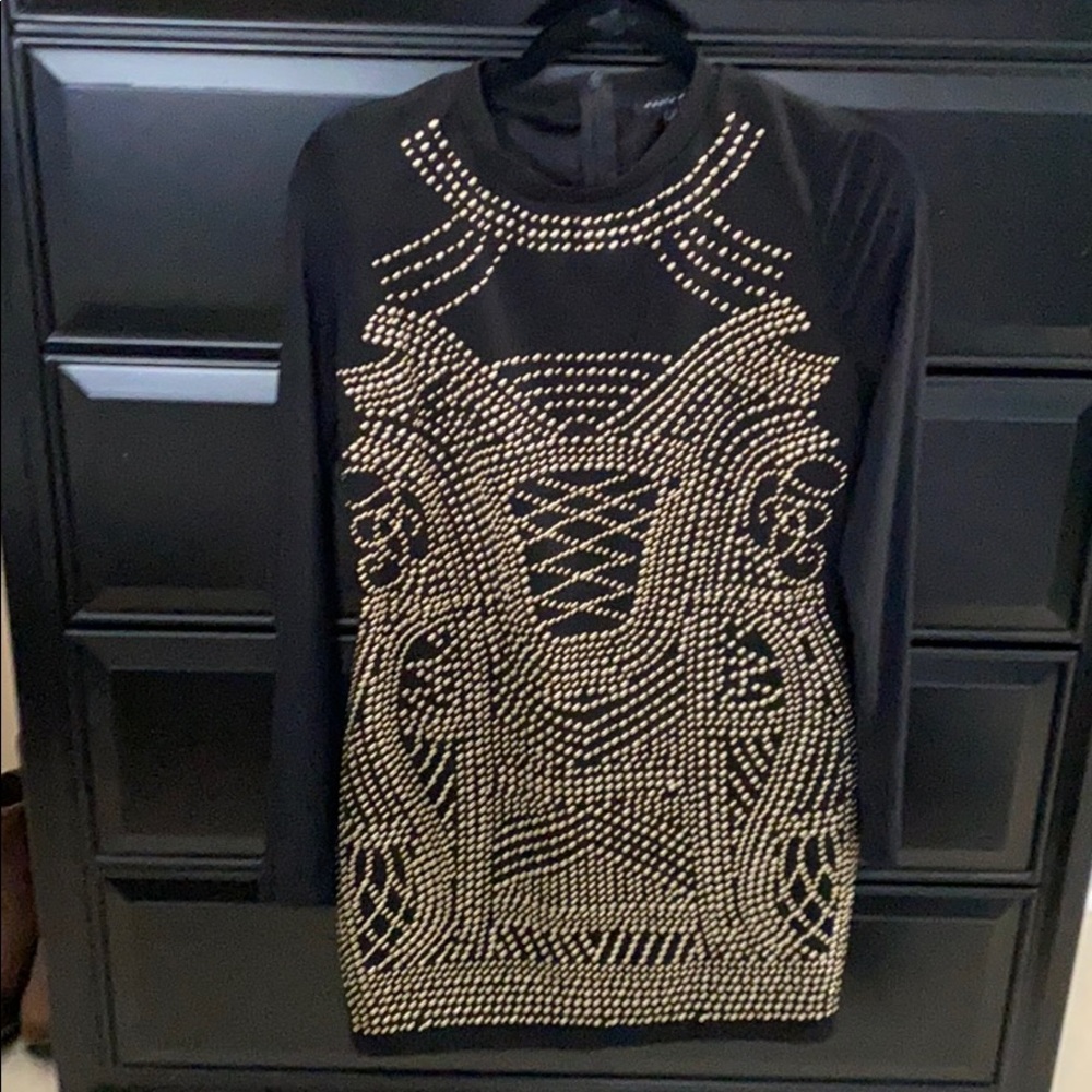 Mini-Dress black